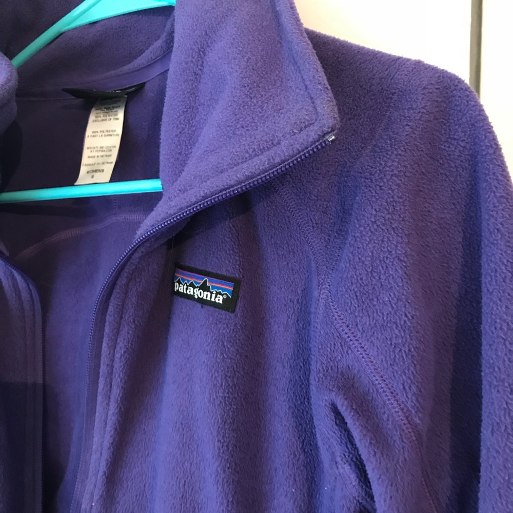 Purple Patagonia jacket